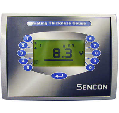 Sencon Coatings Thickness Gauge - Film weight gauge for metal packaging