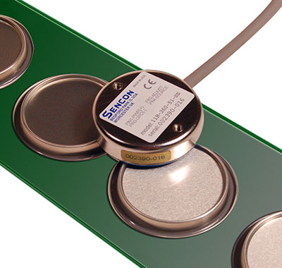 Flat belt conveyor end/lid sensors  - for die protection