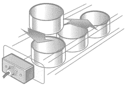 Cup drop sensor – Die shoe mounting