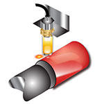 Can on mandrel sensor  - better system control on beverage can decorators